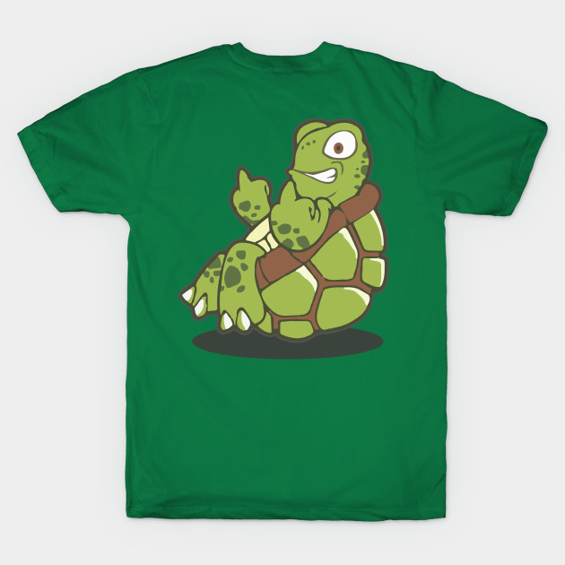 What the Shell - Middle Finger Turtle by AmandaPandaBrand